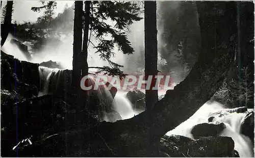 Cartes postales moderne Environs de Cauterets (H P) Route du Pont d'Espagne Cascade du Pas de l'Ours (1400 m)