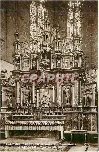 Cartes postales moderne Cathedrale St Bertrand de Comminges Retable du Maitre Autel