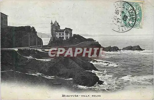 Cartes postales Biarritz Villa Belza