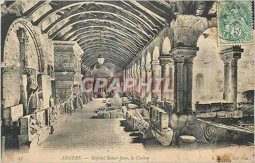 Cartes postales Angers Hopital Saint Jean Le Cloitre