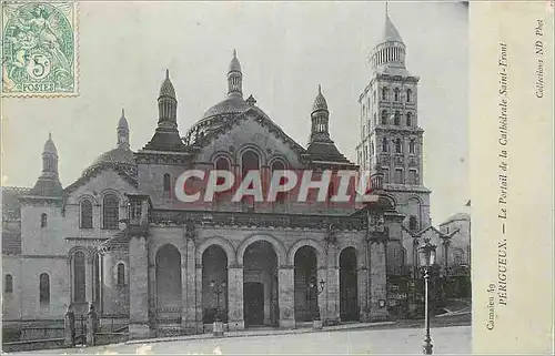 Cartes postales Perigueux Le Portail de la Cathedrale Saint Front