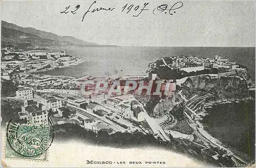 Cartes postales Monaco Les Deux Pointes
