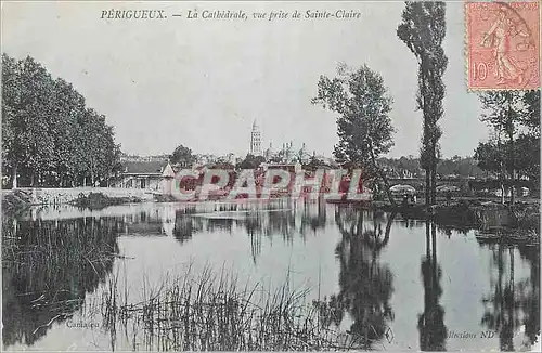 Cartes postales Perigueux La Cathedrale vue prise de Sainte Claire