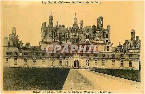 Cartes postales Les Grands Chateaux des Bords de la Loire