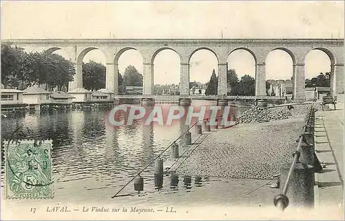 Cartes postales Laval Le Viaduc sur la Mayenne