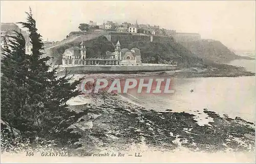 Cartes postales Granville Vue d'Ensemble du Roc