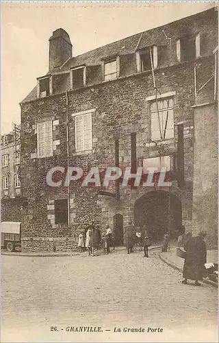 Cartes postales Granville La Grande Porte