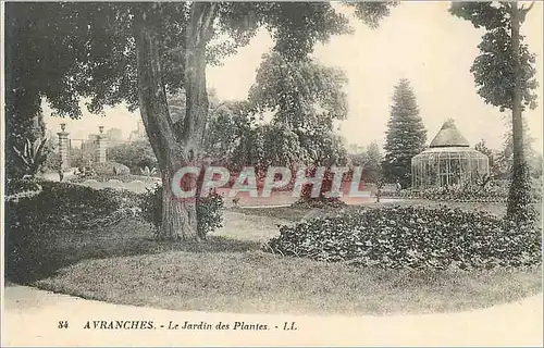 Ansichtskarte AK Avranches Le Jardin des Plantes