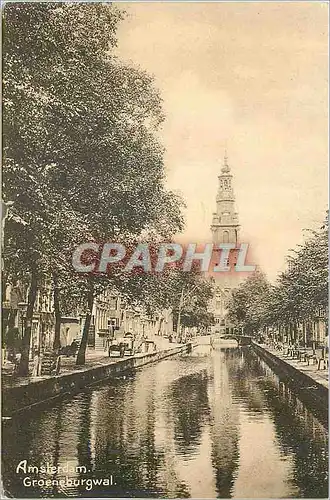 Cartes postales Amsterdam Groeneburgwal