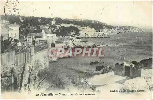 Cartes postales Marseille Panorama de la Corniche