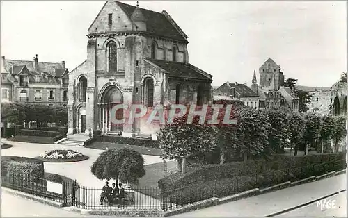 Moderne Karte Soissons (Aisne) L'Eglise St Pierre