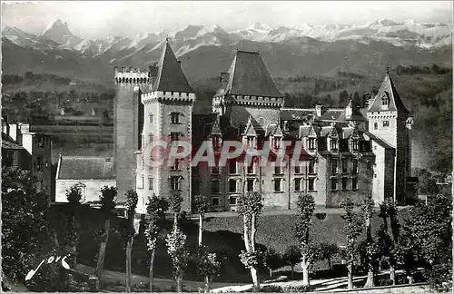 Cartes postales moderne Pau (B P) Le Chateau et la Chaine des Pyrenees