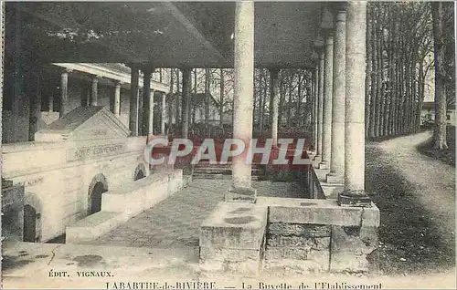 Cartes postales Labarthe de Riviere La Buvette de l'Etablissement