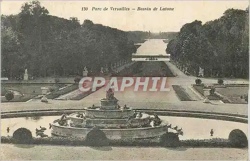 Cartes postales Parc de Versailles Bassin de Latone