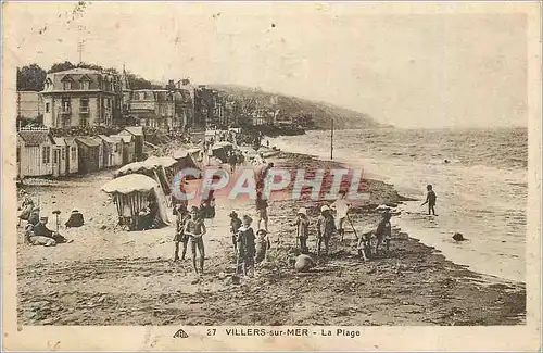 Cartes postales Villers sur Mer La Plage