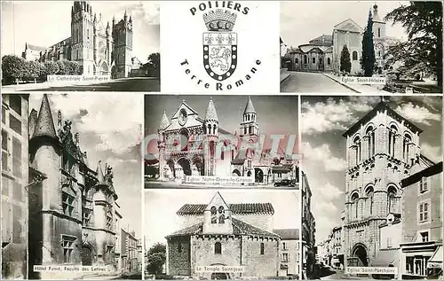 Cartes postales moderne Poitiers Terre Romane