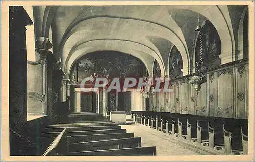 Ansichtskarte AK Caen Lycee Malherbe (anc Abbaye aux Hommes) La Chapelle