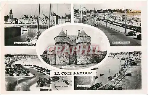 Cartes postales moderne La Cote d'Amour Porte Saint Michel  Le Pouliguen