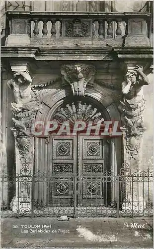 Cartes postales moderne Toulon sur Mer (Var) Les Cariatides de Puget