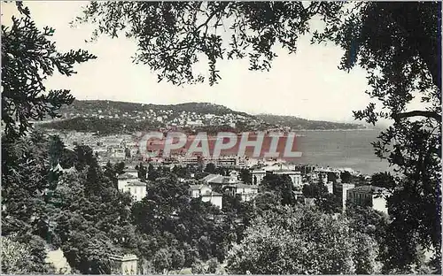 Cartes postales moderne Nice Vue prise de Bellet