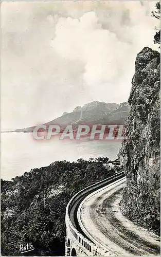 Moderne Karte La Corniche d'Or Le Trayas vu du Col de l'Esquillon