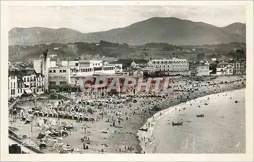 Cartes postales St Jean de Luz Vue Generale de la Plage