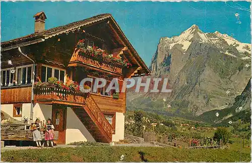 Cartes postales moderne Grindelwald Wetterhorn