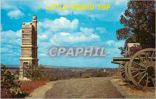 Moderne Karte Little Round Top Gettysburg Pennsylvania