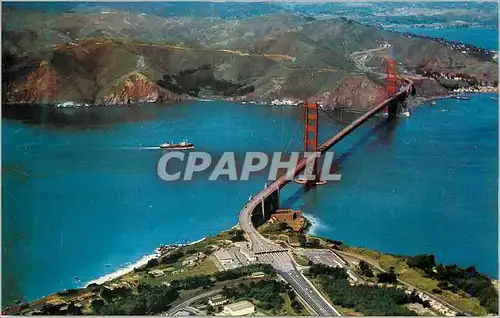 Moderne Karte The Golden Gate