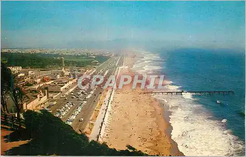 Cartes postales moderne San Francisco Beach and Great Highway