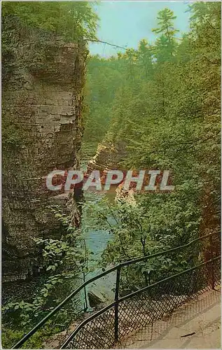 Cartes postales moderne New York Vertical Cliefs at Ausable Chasm Ausable Chasm