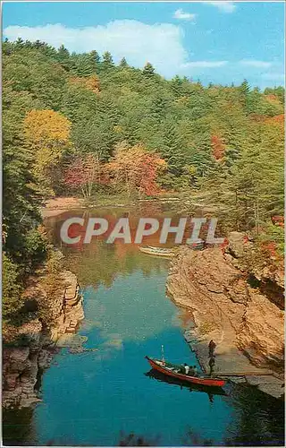 Cartes postales moderne New York Ausable Chasm End of the Boat Ride