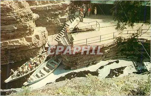 Cartes postales moderne Ausable Chasm New York Start of Boat Ride Table Rock