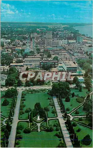Cartes postales moderne Baton Rouge Louisiana View from the Top of the State Capitol
