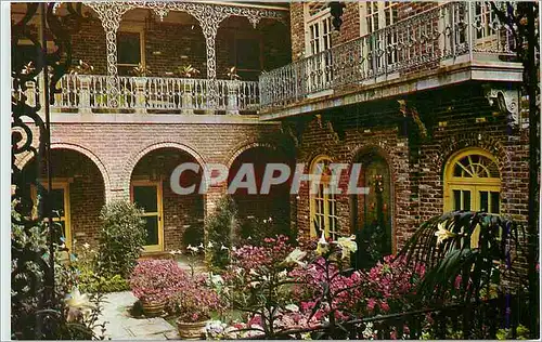 Cartes postales moderne Alabama Patio of the Bellingrath Home Bellingrath Gardens Mobile
