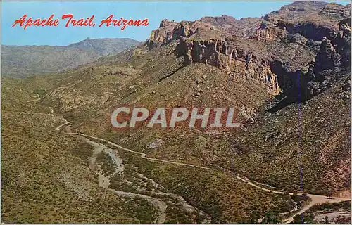 Moderne Karte Apache Trial Arizona