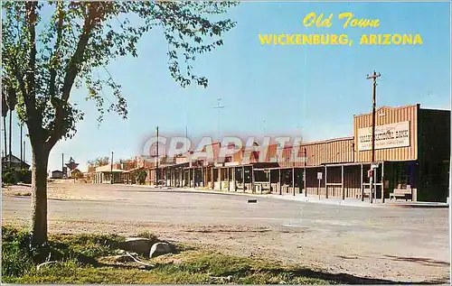 Moderne Karte Old Town Wickenburg Arizona