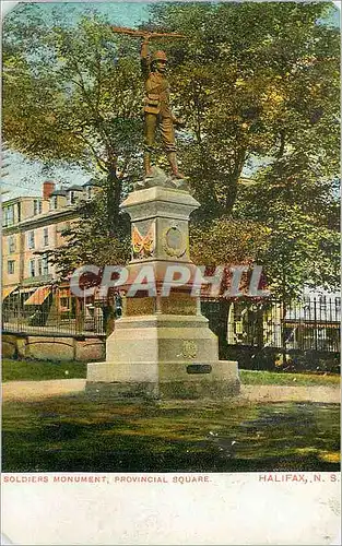 Cartes postales moderne Soldiers Monument Provincial Square