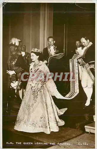 Cartes postales moderne The Queen Leaving the Palace