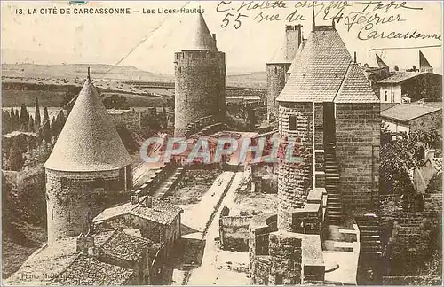 Cartes postales La Cite de Carcassonne Les Lices Hautes