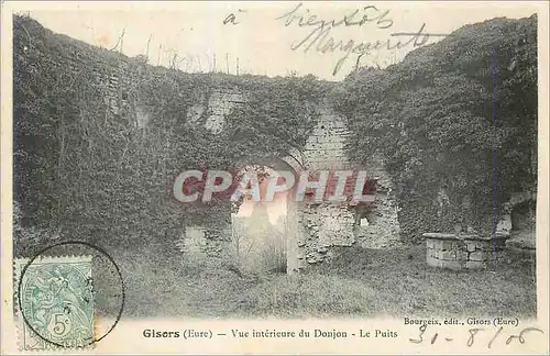 Cartes postales Gisors (Eure) Vue Interieur du Donjon Le Puits