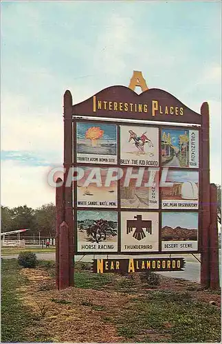 Ansichtskarte AK Places of Interest Alamogordo New Mexico
