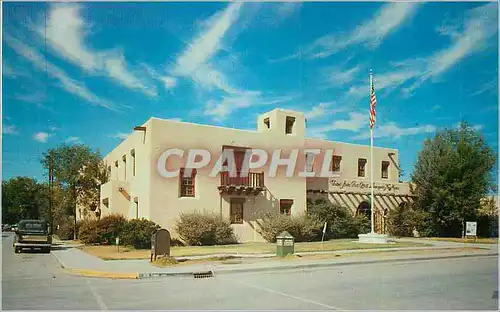 Ansichtskarte AK Post Office Building Alamogordo New Mexico