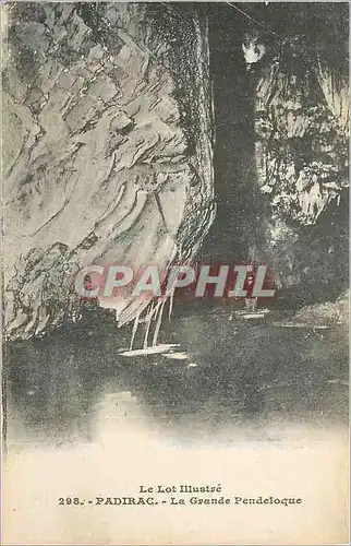 Cartes postales Padirac Le Lot Illustre La Grande Pendeloque