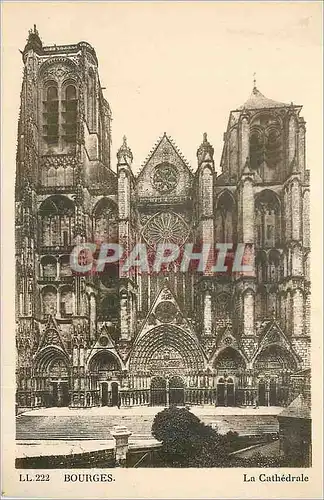 Cartes postales Bourges La Cathedrale