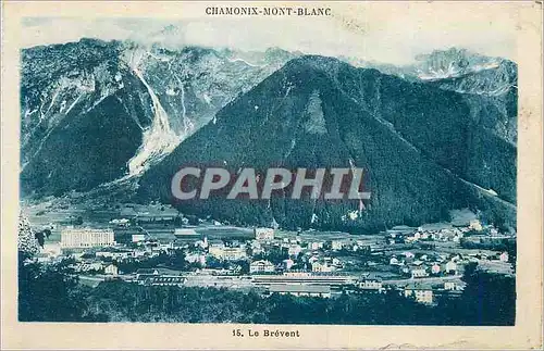 Cartes postales Chamonix Mont Blanc Le Brevent