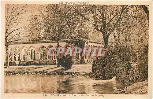 Ansichtskarte AK Tarbes Les Hautes Pyrenees Le Cloitre du Jardin Massey