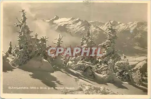 Cartes postales Schmittenhohe 1968 m Blick g d Hohen Tauen