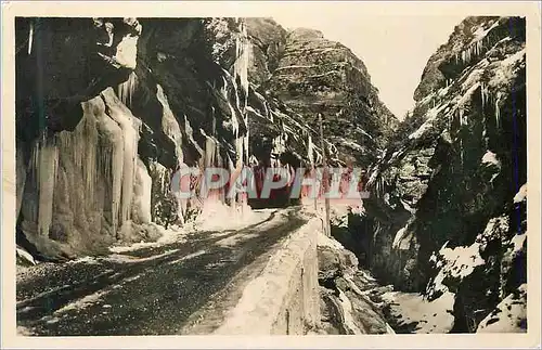 Cartes postales Beuil (A M) Route de Cians Galeries de Glace