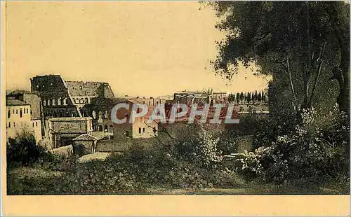 Cartes postales Musee du Louvre Paris Corot (Jean Baptiste Camille) Vue du Colisee